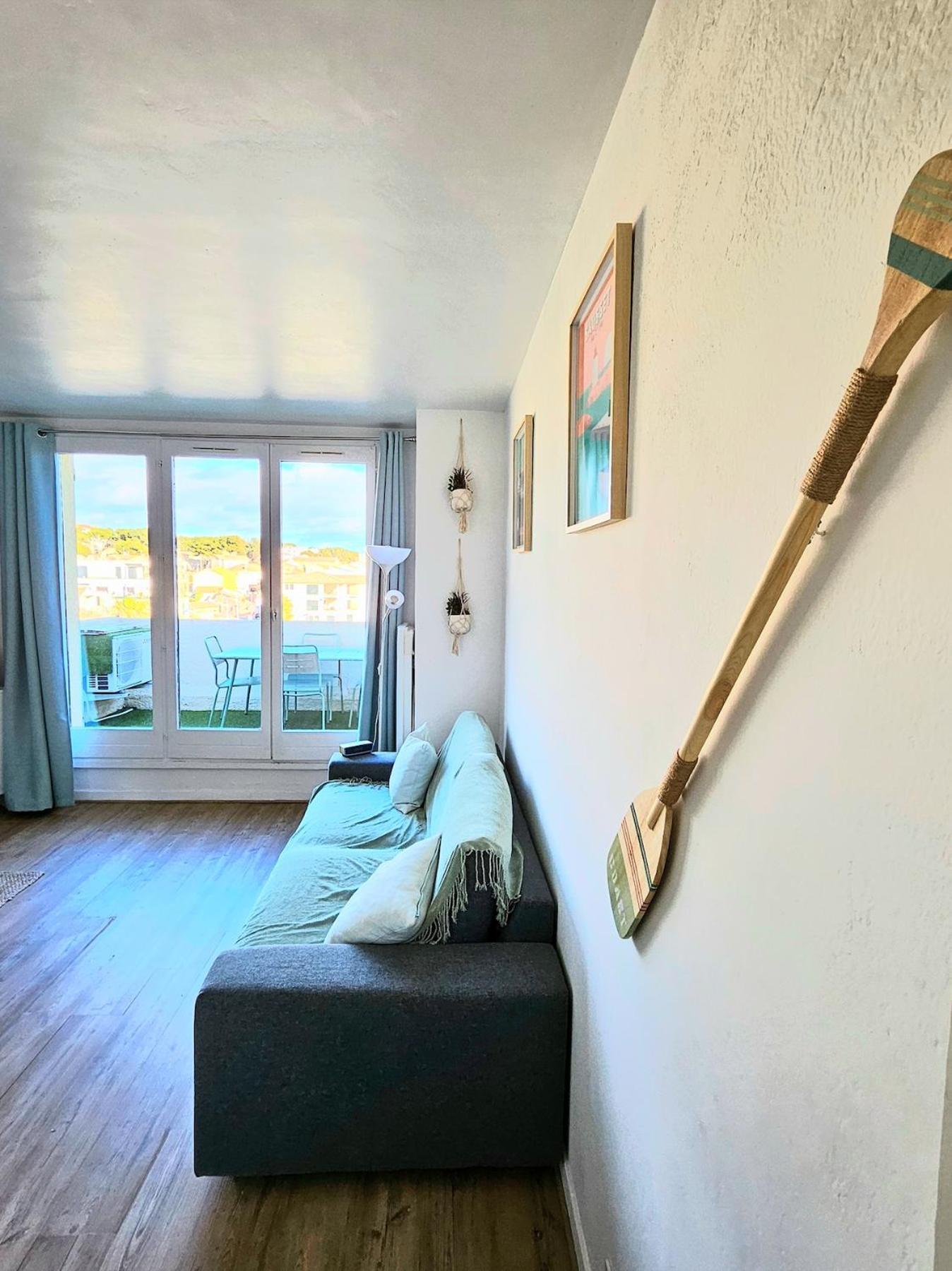 Superbe Appartement Avec Vue Mer Et Terrasse Sausset-les-Pins Eksteriør bilde